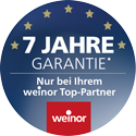 * Gemäß den Bedingungen im Garantieheft, diese erhalten Sie bei Ihrem weinor Top-Partner oder unter www.weinor.de/garantiebedingungen. Bildrechte: weinor GmbH & Co. KG Bildrechte: weinor GmbH & Co. KG